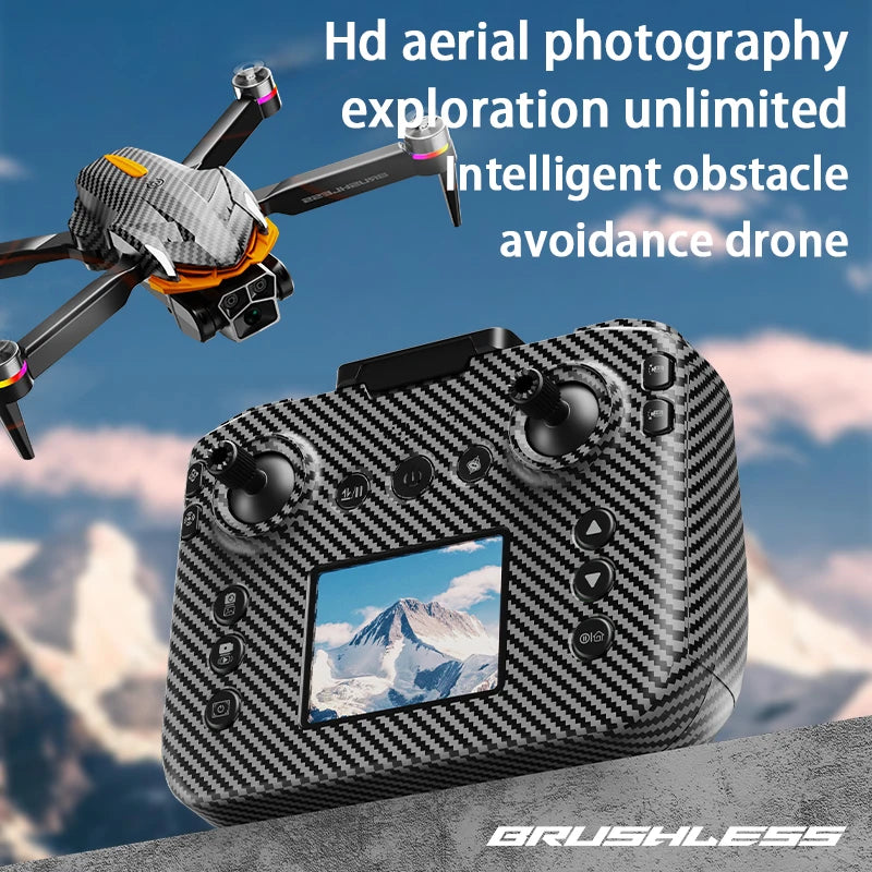Drone Xiaomi MIJIA AE4 PRO avec Télécommande Écran, 8K Photographie Aérienne Professionnelle, Moteur Sans Balais, Évitement d'Obstacles, Quadrirotor