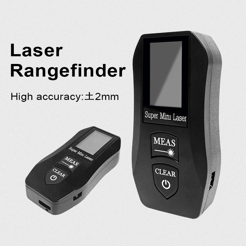 Télémètre laser numérique haute précision, outil de construction rechargeable par USB, 30 m