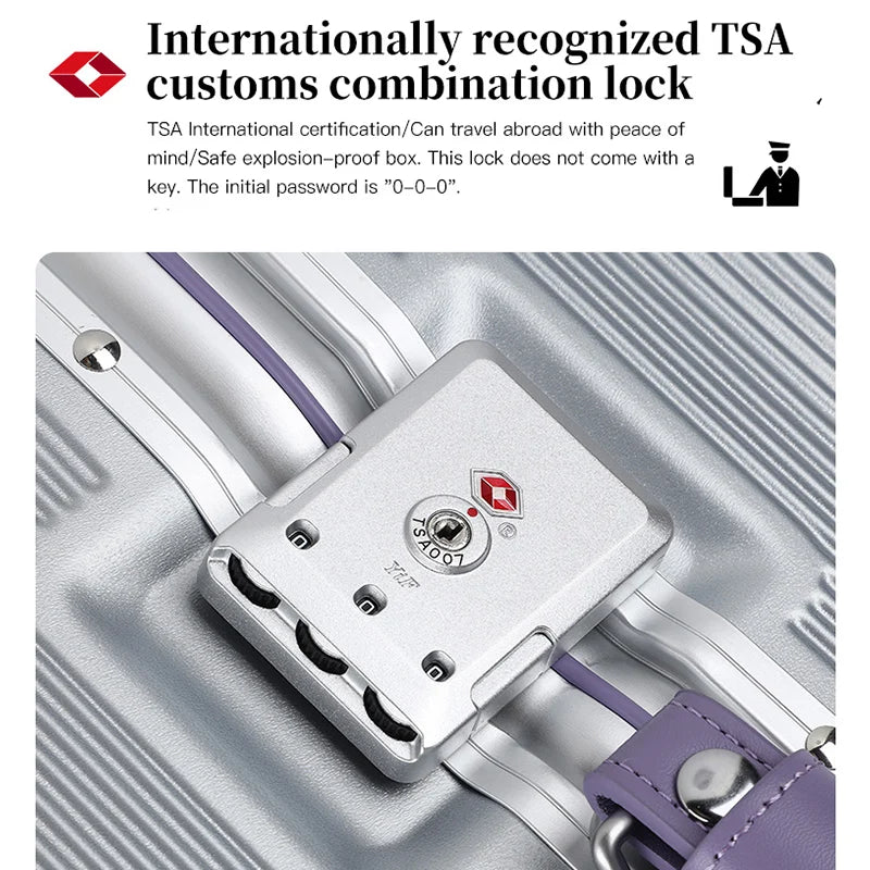 Valise à ouverture frontale SUSHIMU Trade 2025 – nouvelle poignée télescopique, bagage à main pour hommes et femmes, 20 pouces