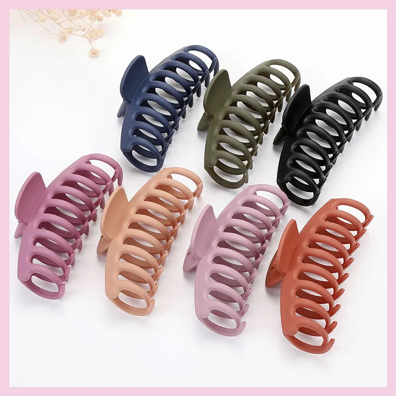 Pinces à cheveux coréennes solides pour femmes et filles, épingles à cheveux en acrylique conviviale, accessoires élégants