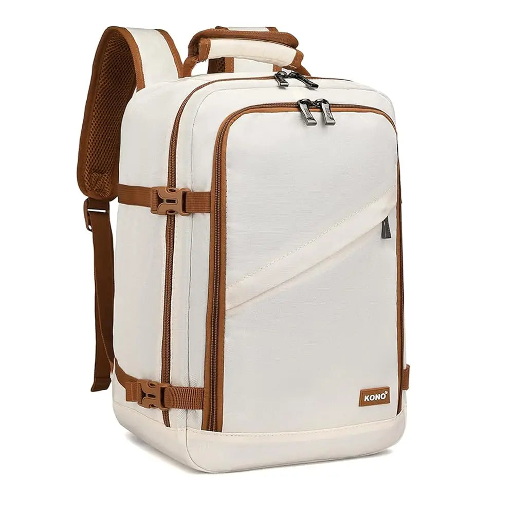 Sac à dos cabine minimaliste KONO 3 pièces – léger, compatible Ryanair, 20L-38L