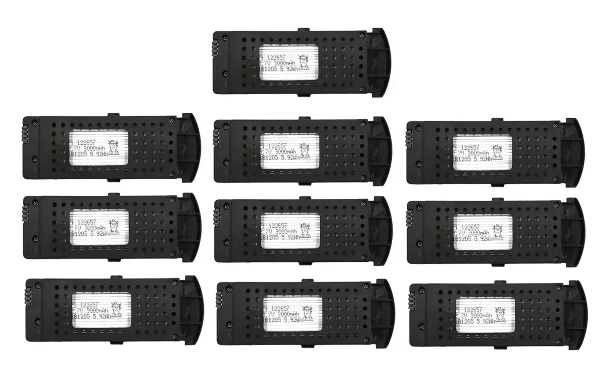 Batterie Lipo de Remplacement pour Drone G6 Pro, Pièces de Rechange Aériennes HD Professionnelles, 8K, 5G, 3.7V, 1800mAh