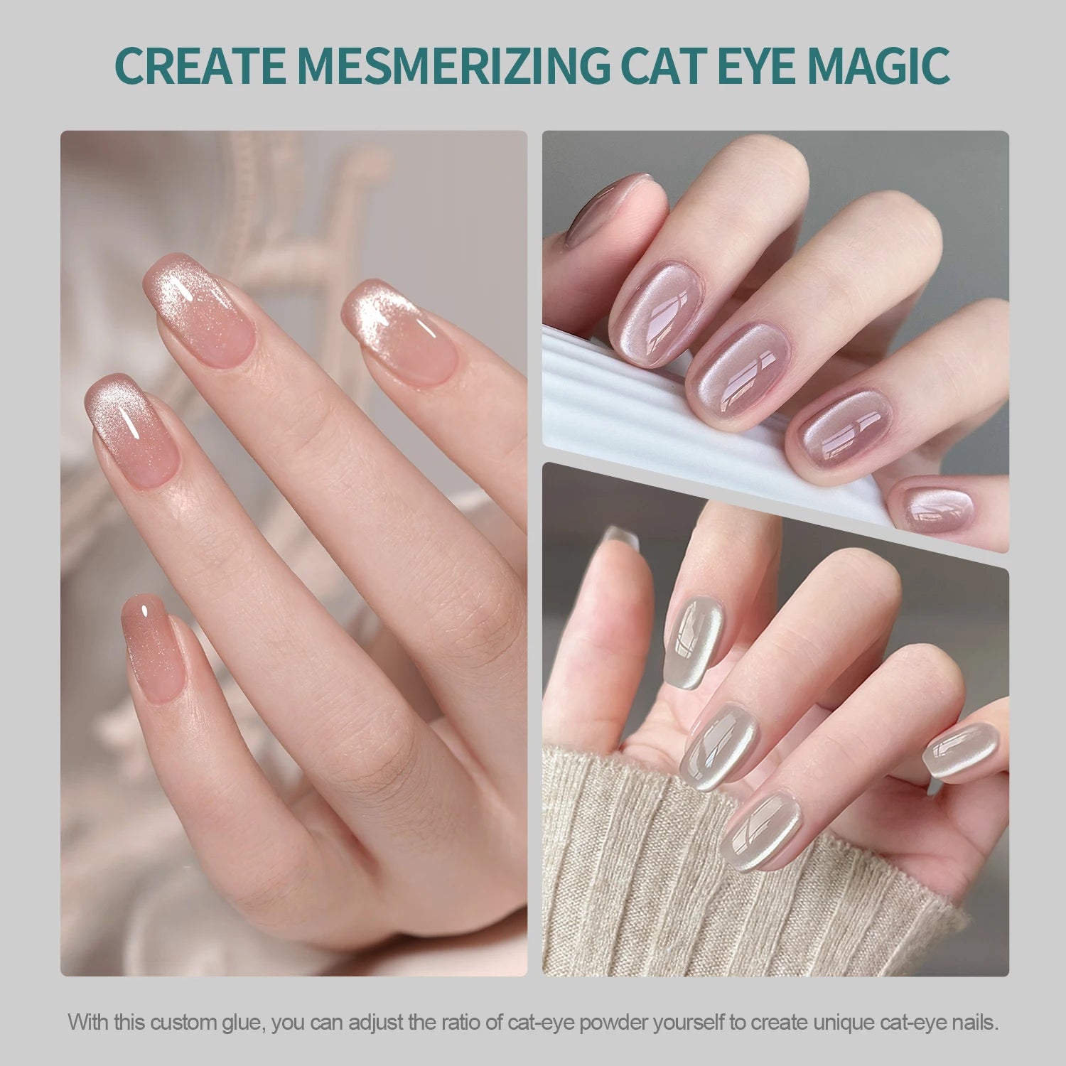 Gel Base Œil de Chat DIY, 30 ml