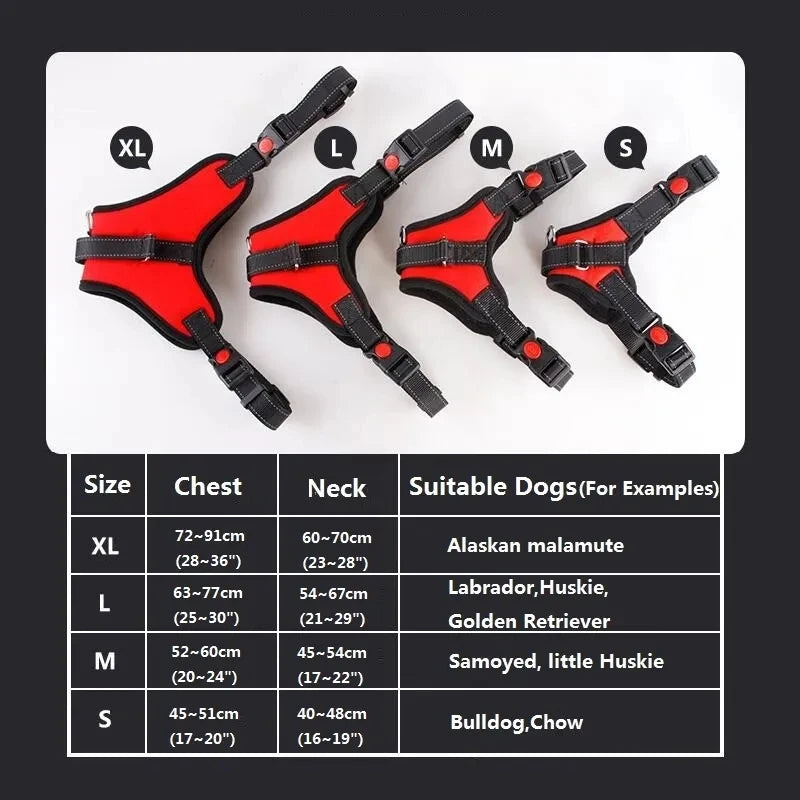 Laisse SFP sans côtes pour chien, harnais NISSAN, sangle de marche en plein air, petit, moyen, grand chien