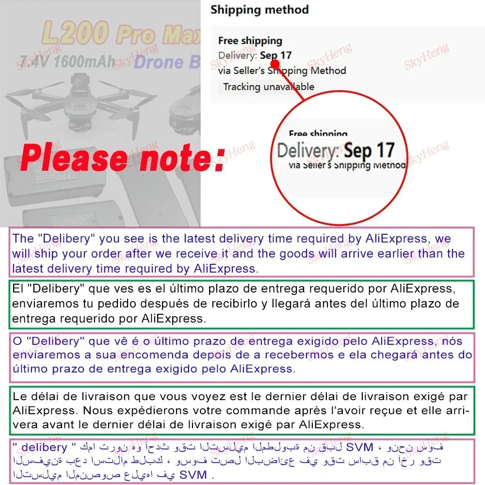 Batterie d'origine pour SG109Max2 GPS Dron 7.4V 3800MAh batterie pour ZLL SG109 Max2 7.4V 2200mAh batterie de remplacement pièces d'accessoires