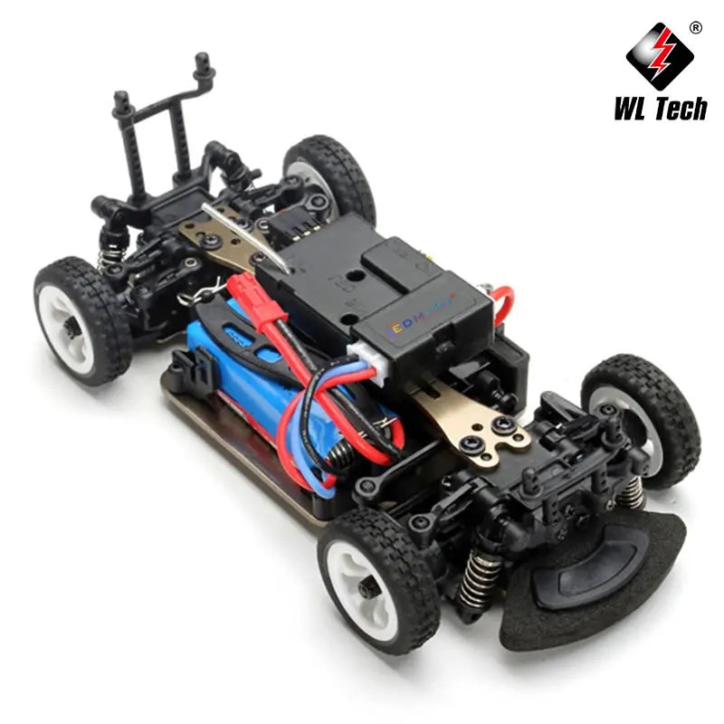 RC Racing Car High Speed Off-Road Remote Control Car, WLtoys K989 1:28 4WD 2.4G Alloy Vehicle.