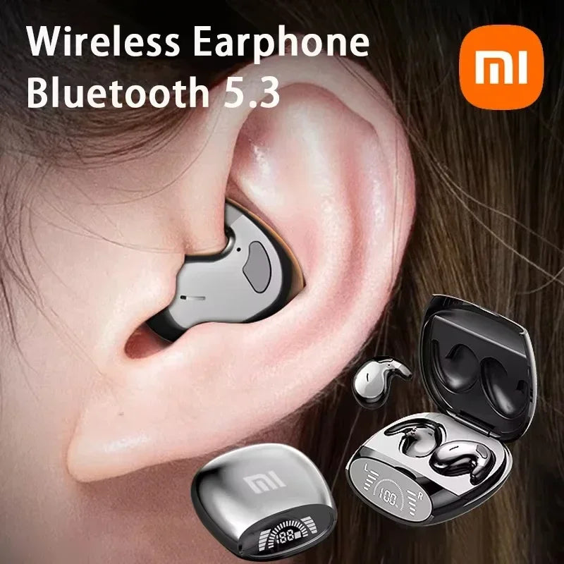 Écouteurs Bluetooth MD528 Xiaomi à réduction de bruit, mini écouteurs de sport, course à pied, jeux, sauna, musique intra-auriculaire, étanche