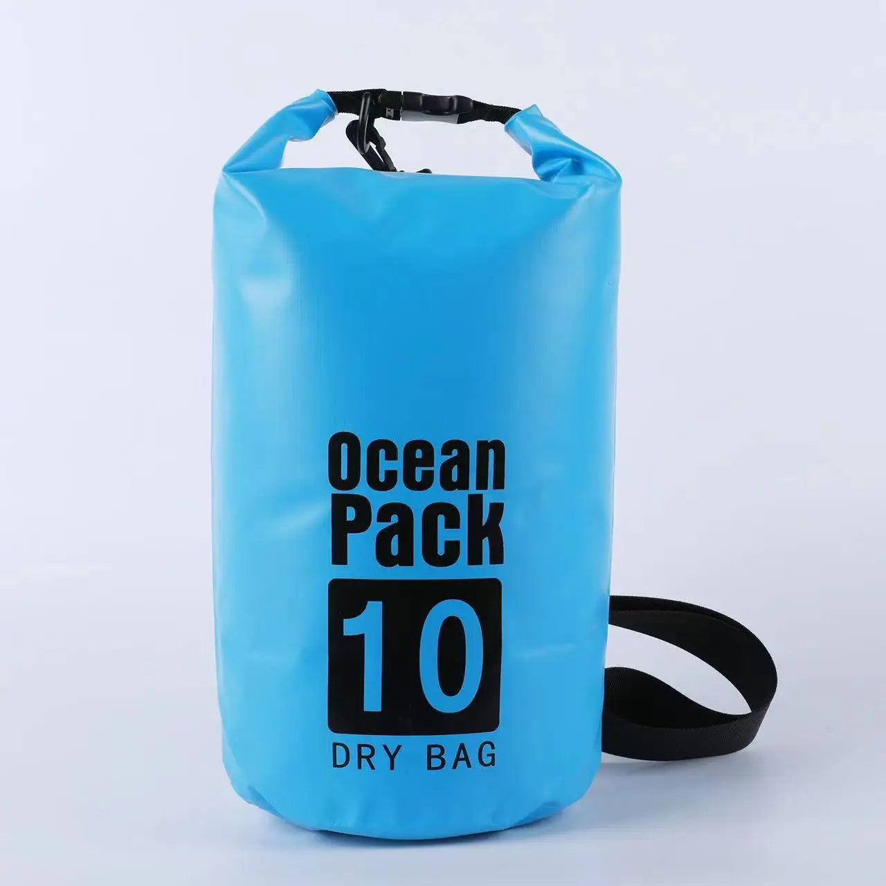 Sac étanche en PVC pour l'extérieur, 5L 10L 20L 30L, rangement pliable pour plongée, pour hommes et femmes, plage, natation, Rafting