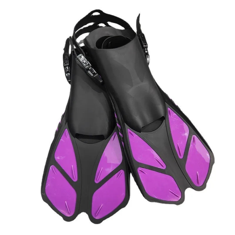 Palmes avec boucles réglables QYQ, talons ouverts, conçues pour la plongée en apnée et la plongée sous-marine