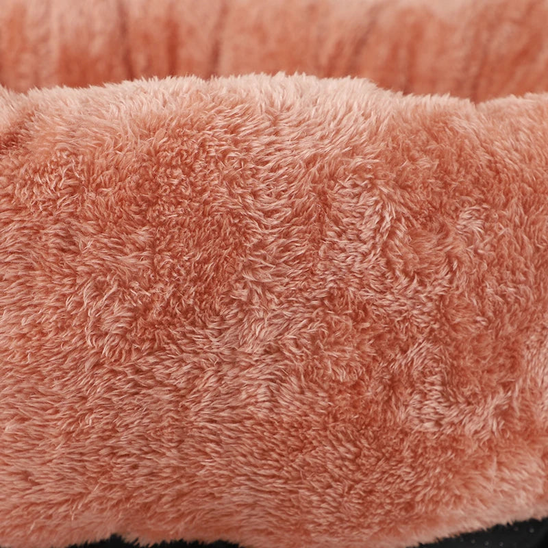 Coussin moelleux lavable pour animaux de compagnie, lits pour chiots, panier en polaire pour chats, accessoires en peluche, grands et moyens chiens