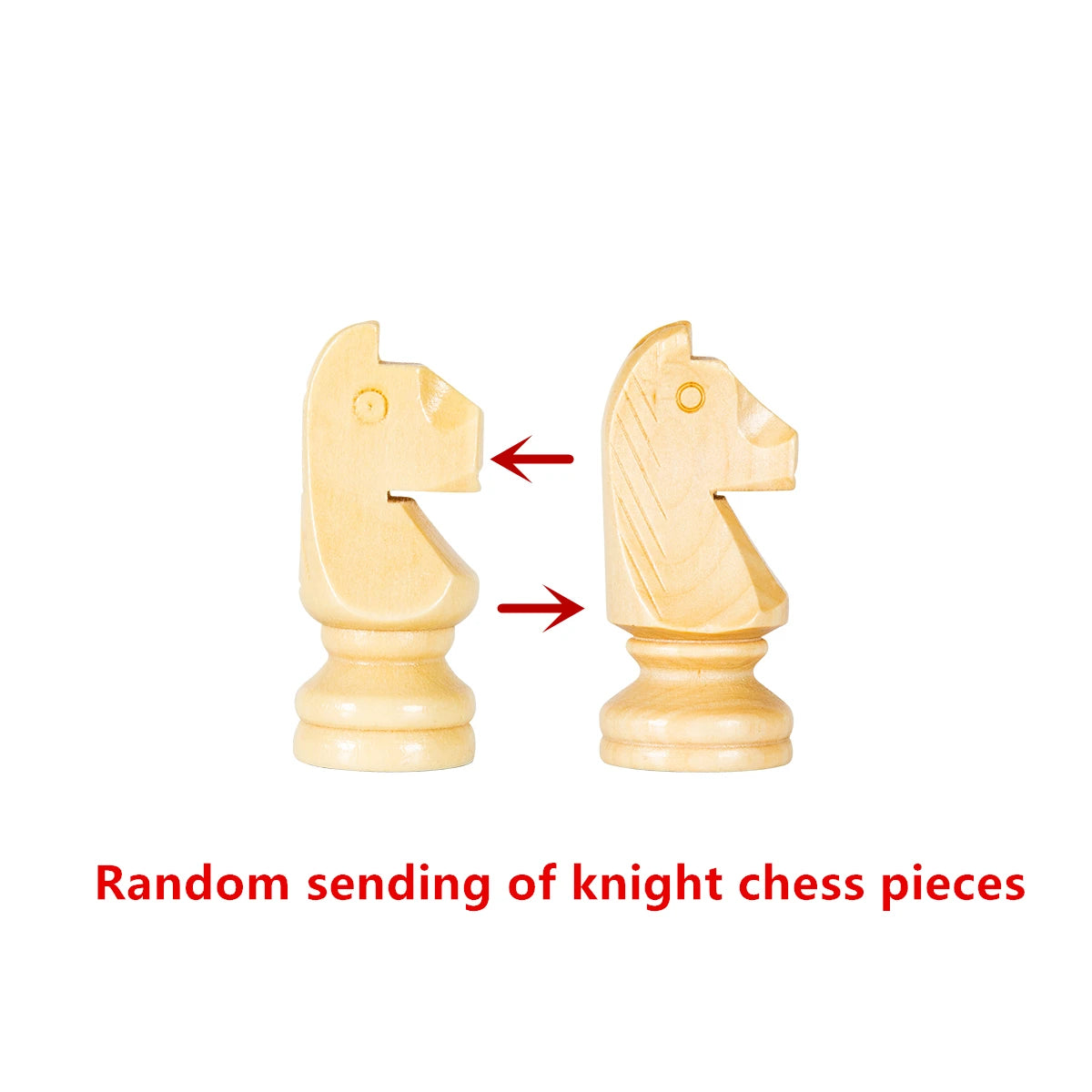 Jeu d'échecs en bois massif avec plus de 2 pièces, plateau pliant de haute qualité, jeu de match, divertissement, 39x39cm, 15,35 pouces