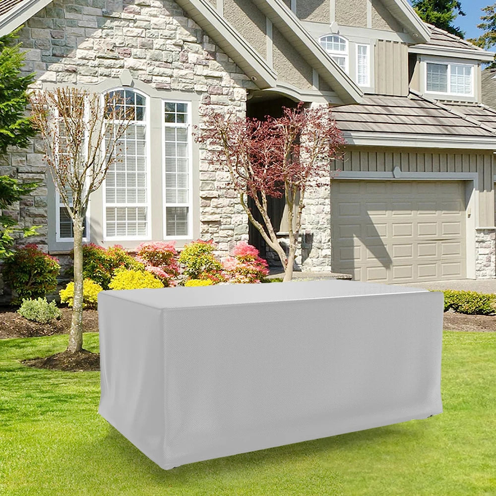 Housse de Protection Imperméable pour Meubles de Jardin – Multi-Tailles, Anti-UV, Style Moderne