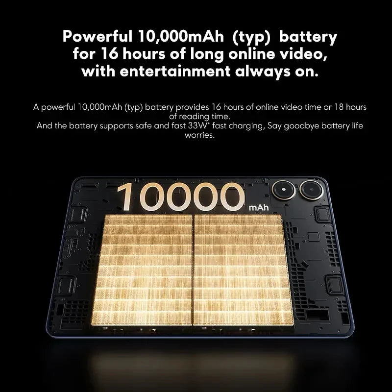 POCO Pad Version mondiale 12.1 ''120Hz 2.5K affichage Snapdragon 7s Gen 2 processeur Octa core 33W 10000mAh batterie Quad haut-parleurs