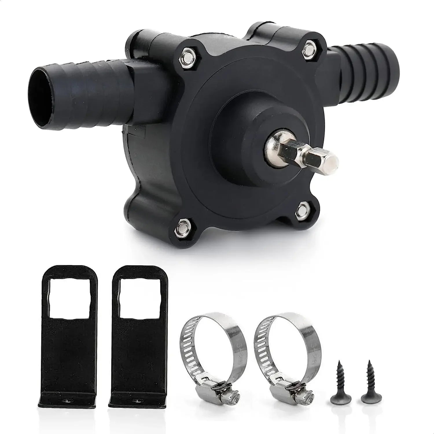 Pompe de perceuse électrique portable, auto-amorçante, pompes de transfert de liquide, petite pompe à eau domestique 62, outil de jardin extérieur