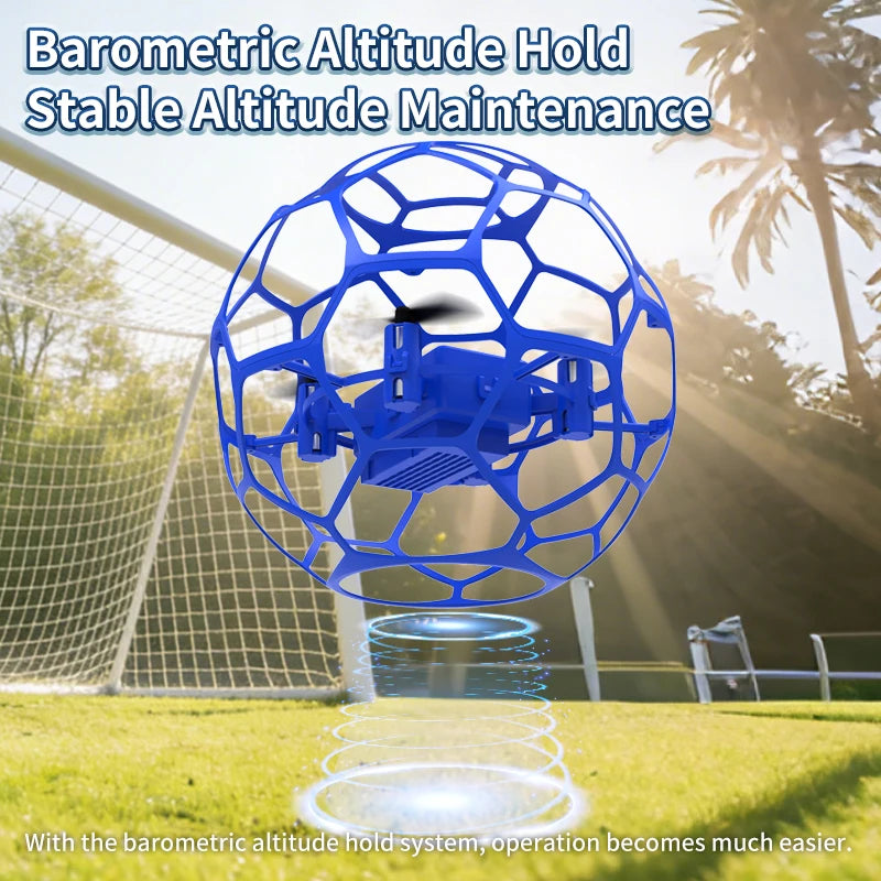 2026 K26 RC Football Drone 3D – Télécommande, protection complète, pression d’altitude, quadrirotor pour enfants et adultes