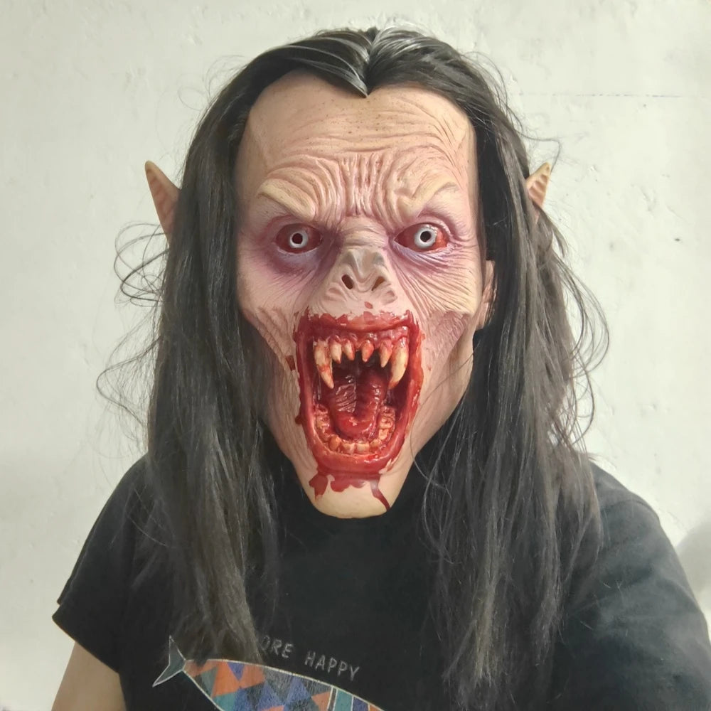 Dracula's Daughter Vampire Mask – Realistic Latex for Adults
