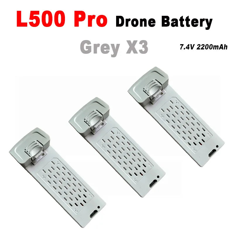 Batterie d'origine LYZRC L500 Pro 7.4V 2200mAh pour L500 Pro/Max 4K batterie de Drone professionnelle accessoires pièces