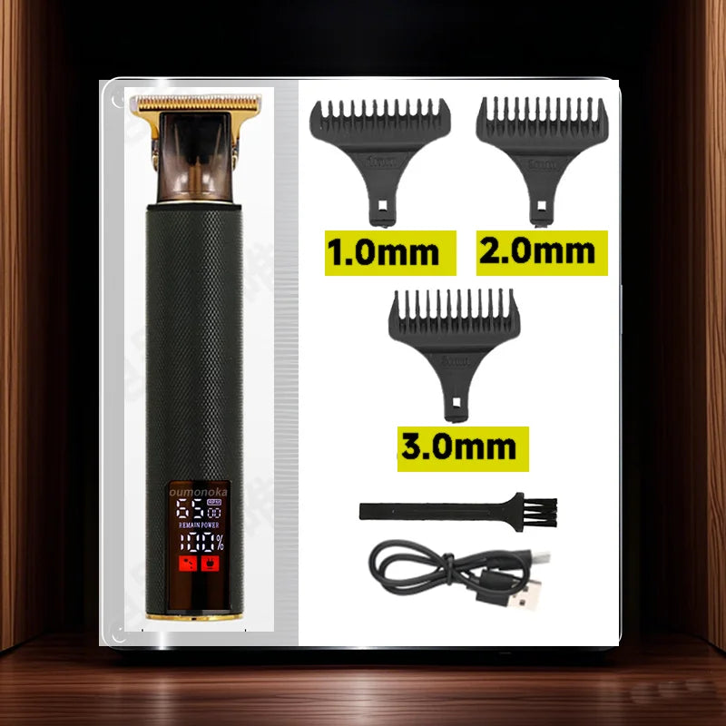 Rasoir électrique professionnel T9 pour hommes – Tondeuse à barbe et cheveux