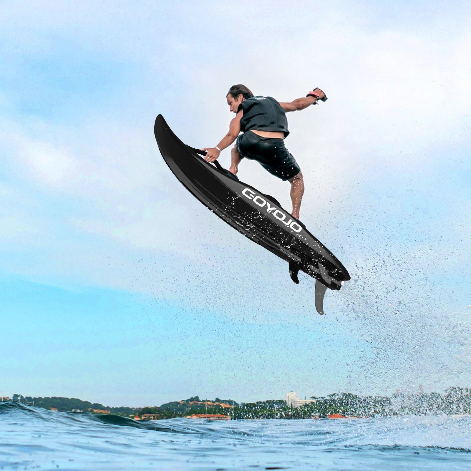 Planche de surf électrique pour adulte, avec jetboard électrique haute vitesse de 10 kW à 3 queues