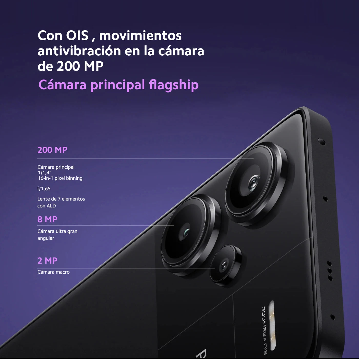 Téléphone portable Xiaomi Redmi Note 13 Pro Plus 5G 8 Go/256 Go 12 Go/512 Go NFC Chargeur UE Version mondiale - Téléphone portable