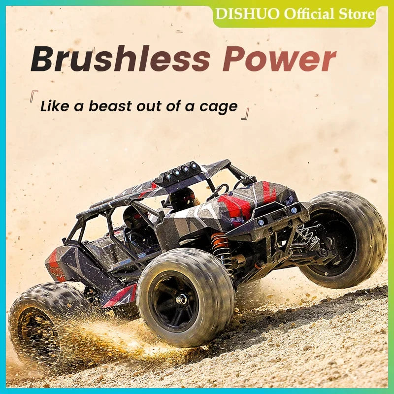 Voiture RC JJRC-Coche Teledirigido 1:14, Escoacrylate Motor Sin en 70 KM/H. Voiture de course télécommandée, haute vitesse, 50 km/h