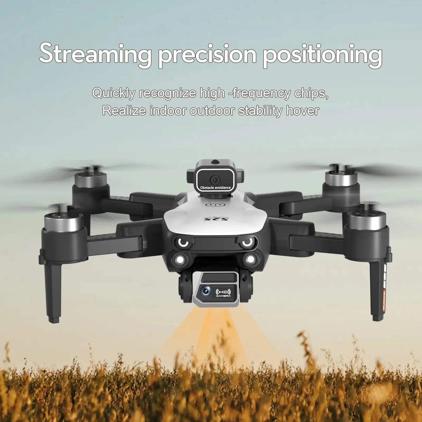 Drone Xiaomi-Mini Mijia S2S – Caméra HD 4K/6K/8K, évitement d’obstacles, moteur sans balais, quadricoptère RC pliable pour enfants