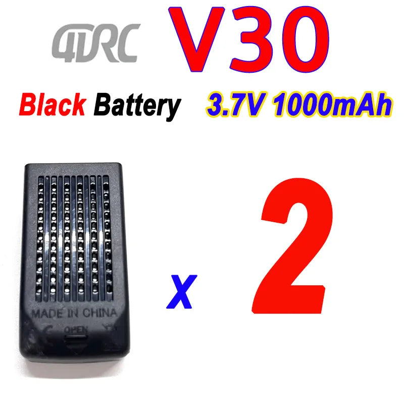 Batterie originale 4DRC V30 3.7V 1000mAh pour Mini Drone RC