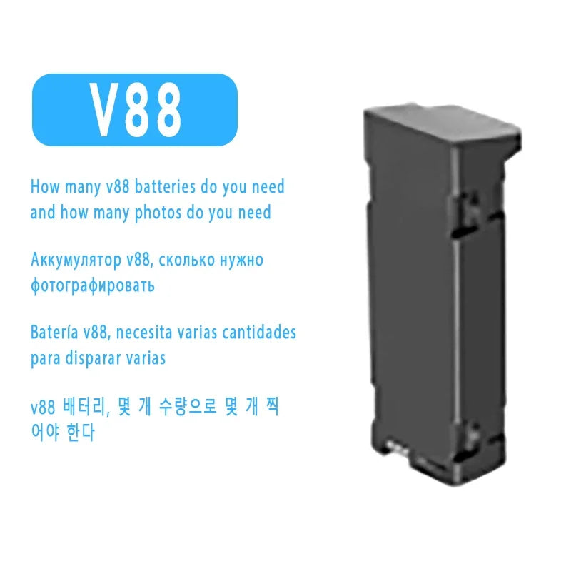 Batterie de Drone pour V168 V8 V88 S118 S6 P14 P15 Z908 S1S S2S V168 S196GPS V196 batterie de Drone