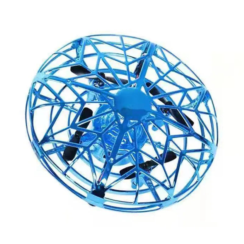 Drone Jouet Électrique pour Enfants – Hélicoptère et OVNI Volant à Induction, Contrôle Main et Détection d’Obstacle