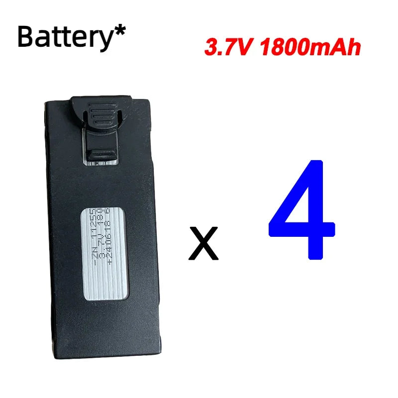 Batterie d'origine pour quadricoptère RC, accessoires de pièces, V88, 3.7V, 1800mAh, 8K, 5G, 1 à 20 pièces