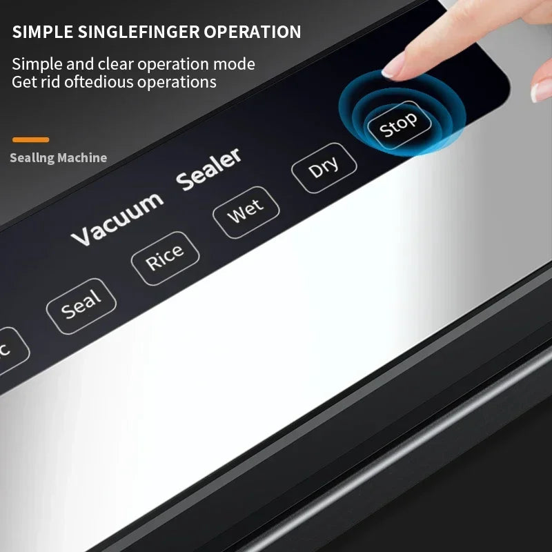 Machine de mise sous vide électrique pour aliments de cuisine, sacs de conservation sous vide commerciaux, 30 cm, pour emballage domestique