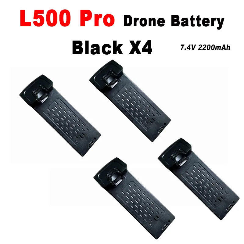 Batterie d'origine LYZRC L500 Pro 7.4V 2200mAh pour L500 Pro/Max 4K batterie de Drone professionnelle accessoires pièces