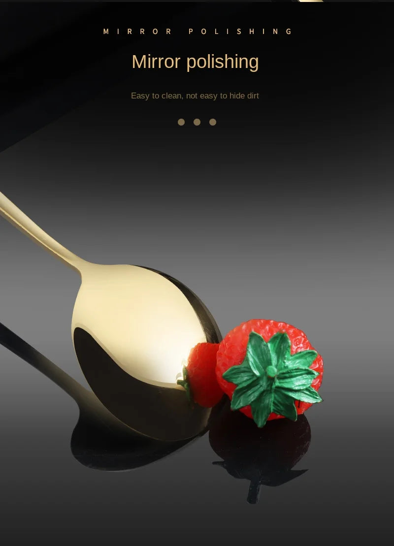 Ensemble de vaisselle en acier inoxydable doré 24 pièces, couteau à steak, fourchette, cuillère à soupe, cuillère à café, couverts lavables au lave-vaisselle, vaisselle de cuisine