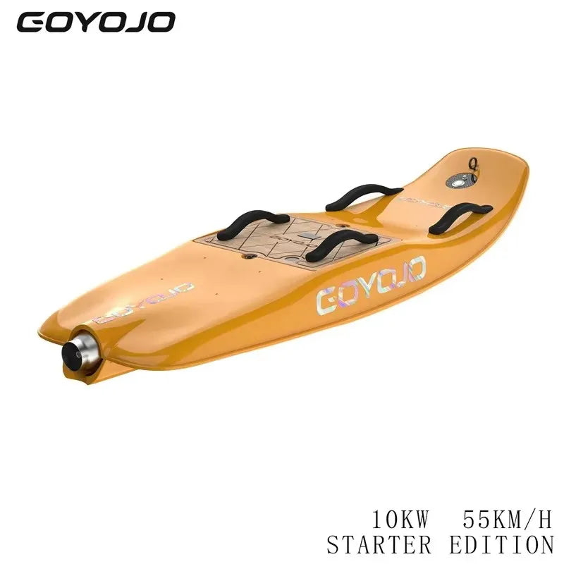Planche de surf électrique pour adulte, avec jetboard électrique haute vitesse de 10 kW à 3 queues