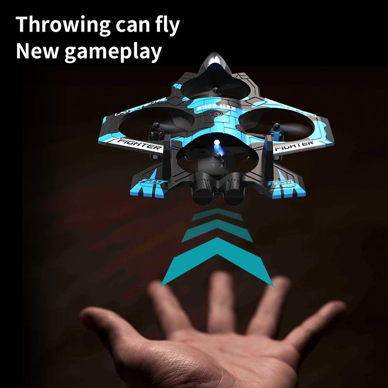 K500Max RC Avion – Jouet télécommandé 2.4G pour enfants, cascadeur et planeur, nouveau 2025