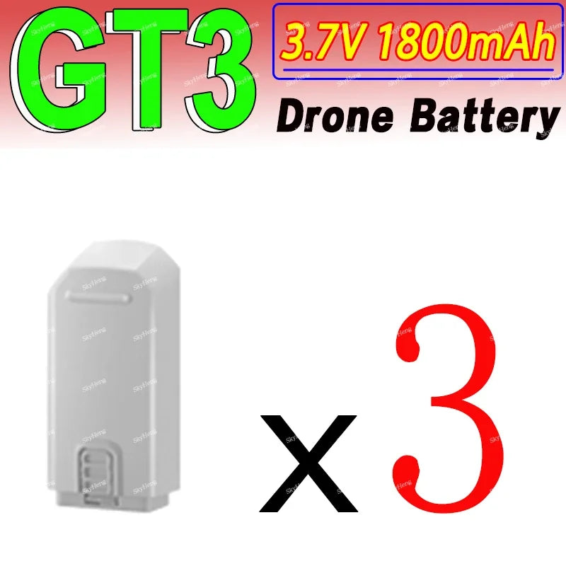 Batterie de Drone d'origine pour LSRC GT3MAX / GT3 Drone 3.7V 1800MAh batterie pour GT3 RC quadrirotor batterie de remplacement pièces d'accessoires