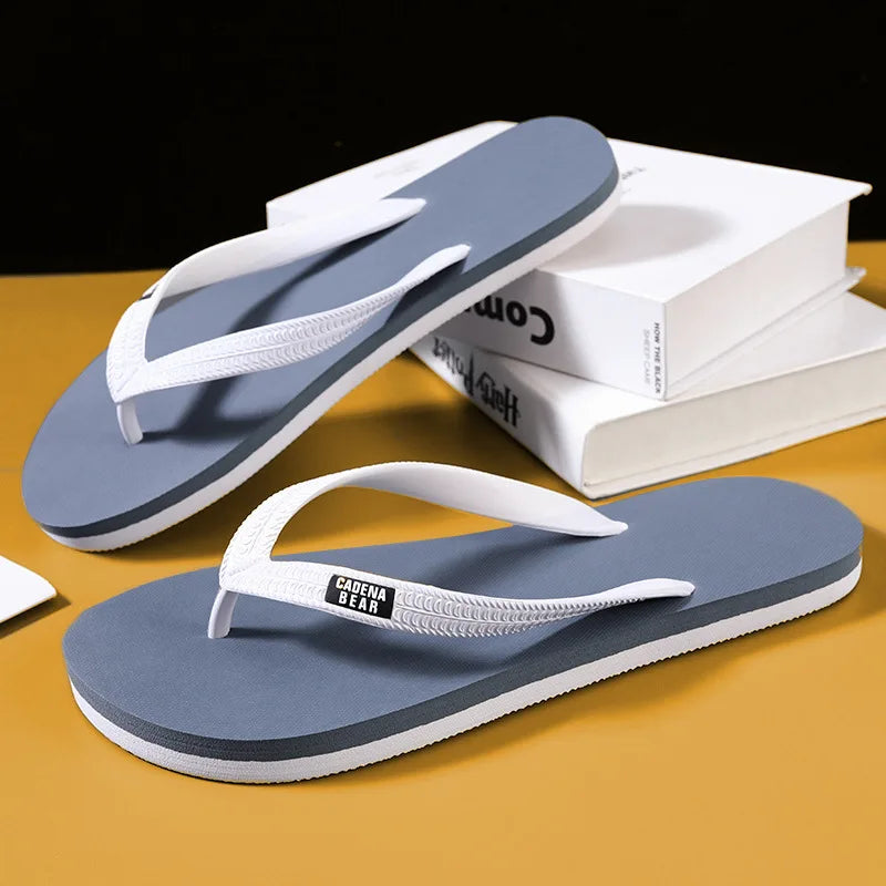Tongs Homme Antidérapantes – Sandales de Plage Confortables et Respirantes