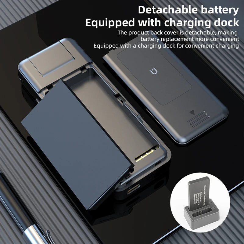 Mini Caméra Sport WiFi Portable Double Batterie 4K JETO