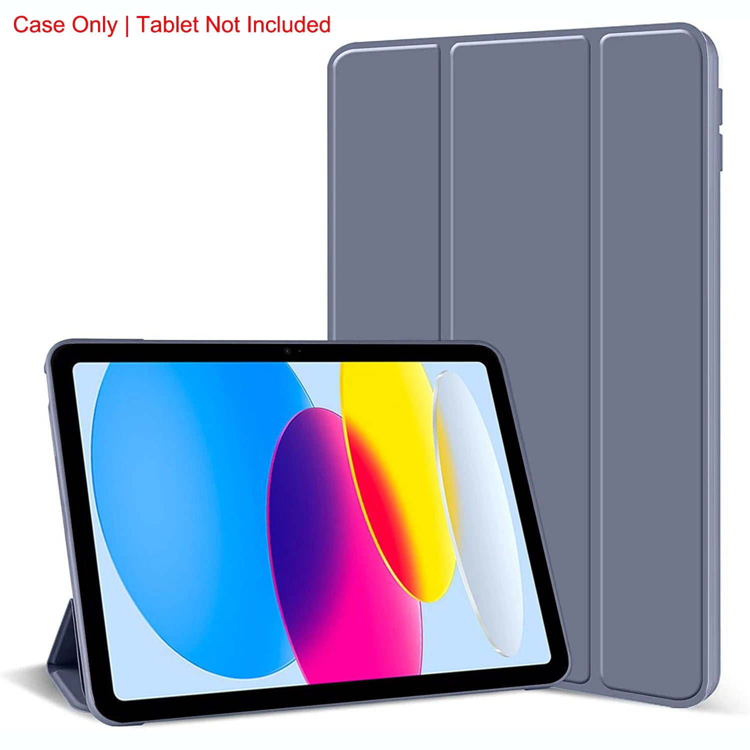 Étui à rabat pliable iPad 10e / 11e génération – Coque de protection cuir PU avec support magnétique