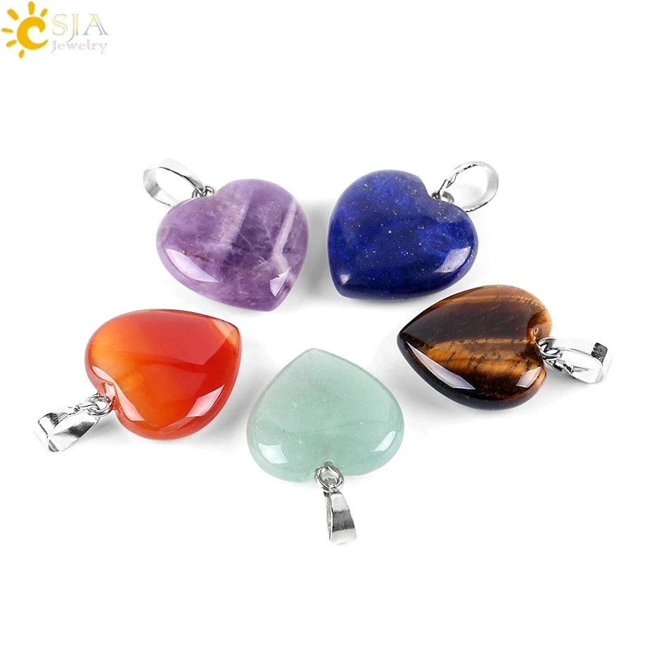 Pendentif pierre naturelle, cornaline pierre naturelle et cristaux , pendentifs pierre, cornaline, Quartz rose, améthystes clairs, collier de guérison, collier coeur , collier pierre naturelle , véritables E594