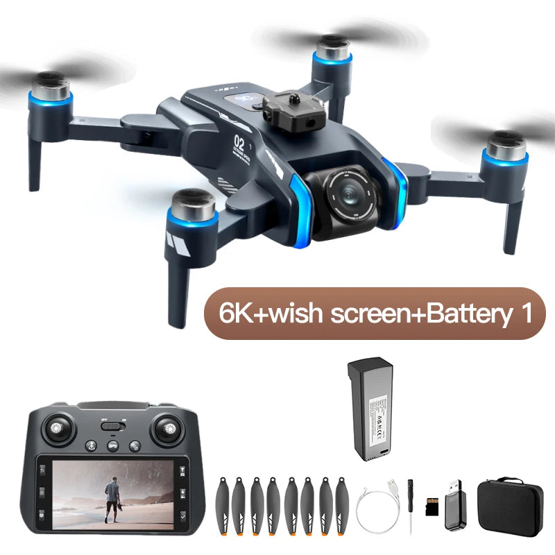 Drone Mijia XT808 GPS 4K Professionnel – Xiaomi, Double Caméra 8K, Moteur Brushless, 5G WiFi FPV, Quadrirotor RC Pliable, Drone Télécommandé
