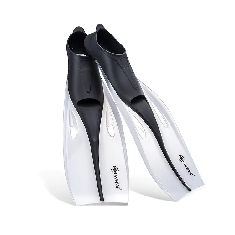 Palmes de plongée sous-marine professionnelles pour adultes, chaussures de natation réglables, palmes de plongée en apnée SubSN longues en silicone