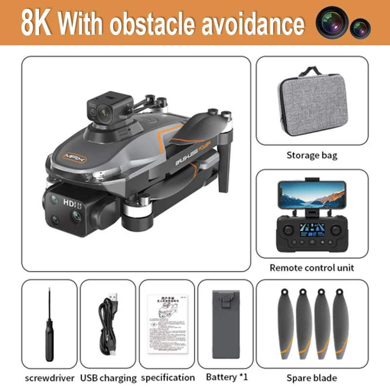 Xiaomi Mijia A22 Drone 8K GPS double caméra photographie aérienne localisation optique évitement d'obstacles à quatre voies 4K Drone nouveau