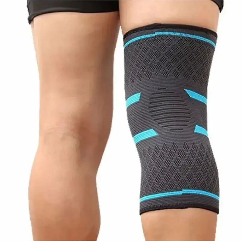 Genouillère de sport élastique en nylon, 1 pièce, accessoire de fitness, course à pied, cyclisme, basket-ball, volley-ball