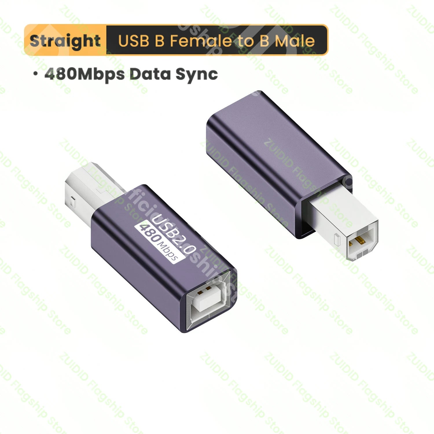 Adaptateur d'imprimante USB 2.0 USB Type B vers USB C/Micro USB/Mini USB femelle vers pour imprimante mâle, Base de disque dur, Machine de télécopie, Scanner