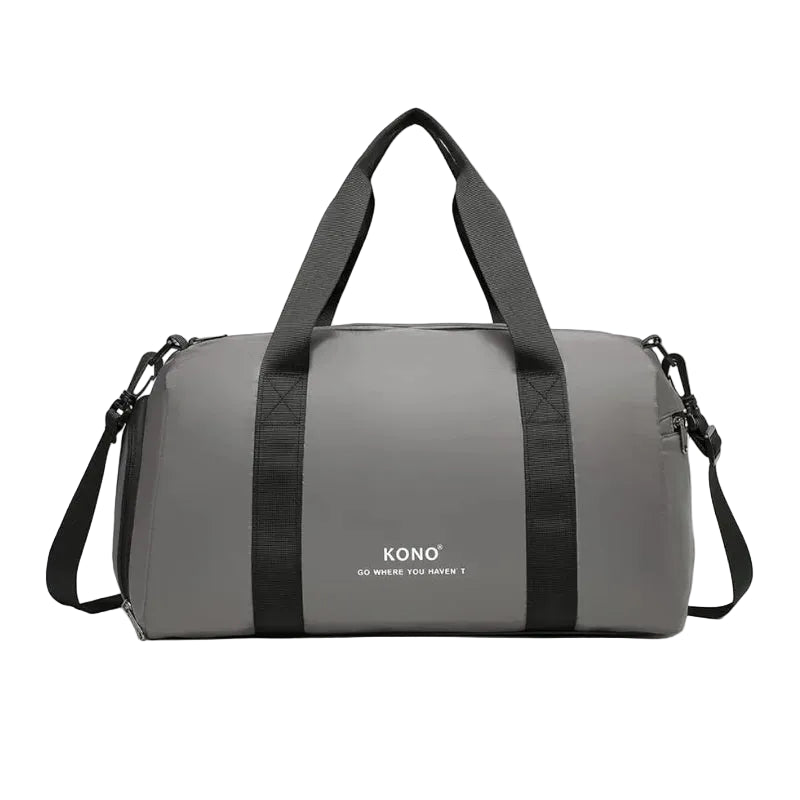 Kono – Sac à main étanche avec bandoulière et sac à chaussures, idéal pour les voyages en avion, Ryanair et EasyJet, 40 × 20 × 25 cm