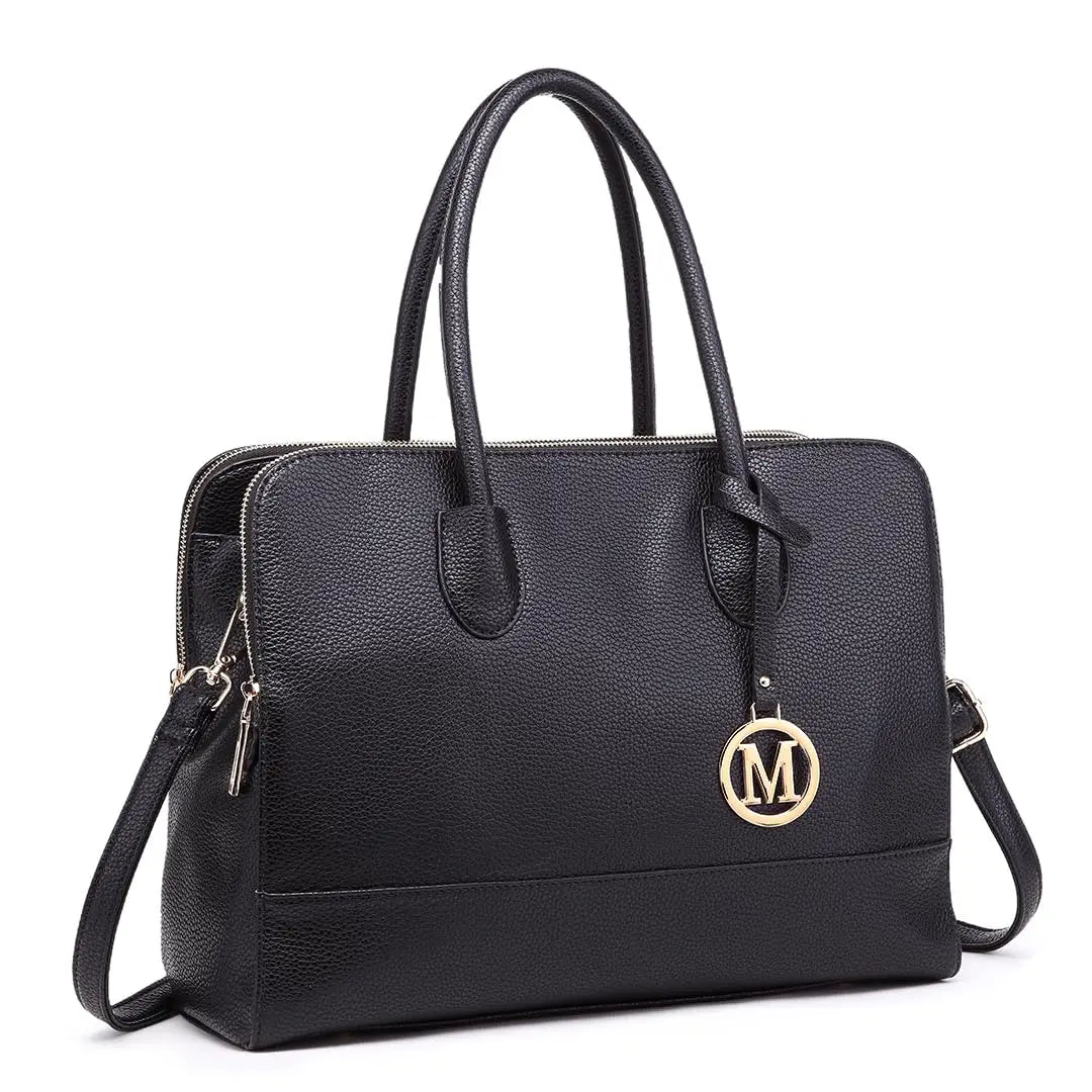 Porte-documents 13 pouces rétro élégant Miss Lulu, sac à main pour ordinateur portable