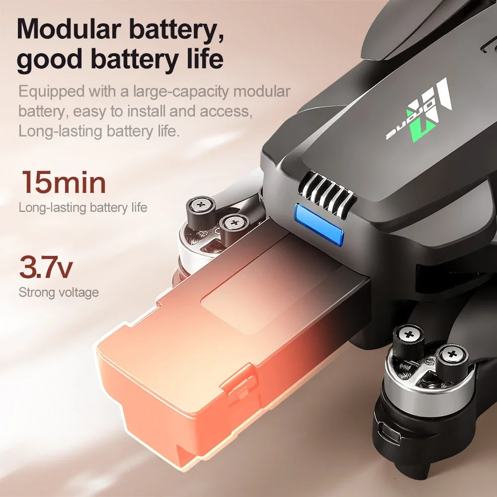 M7 Drone Original 8K – Caméra HD professionnelle 5G FPV, Écran intégré