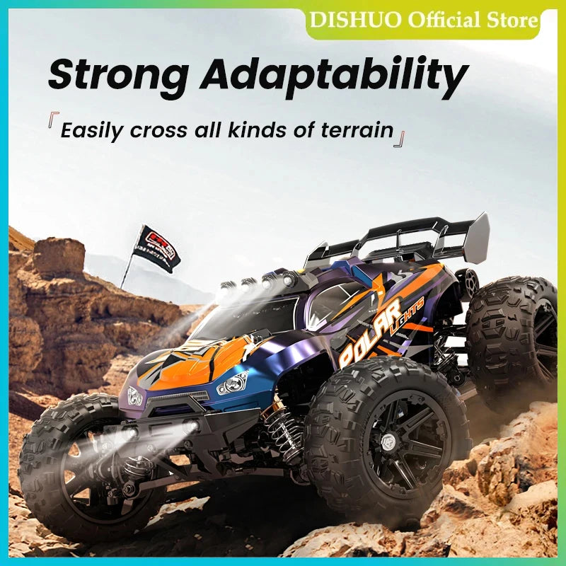 Voiture RC JJRC-Coche Teledirigido 1:14, Escoacrylate Motor Sin en 70 KM/H. Voiture de course télécommandée, haute vitesse, 50 km/h