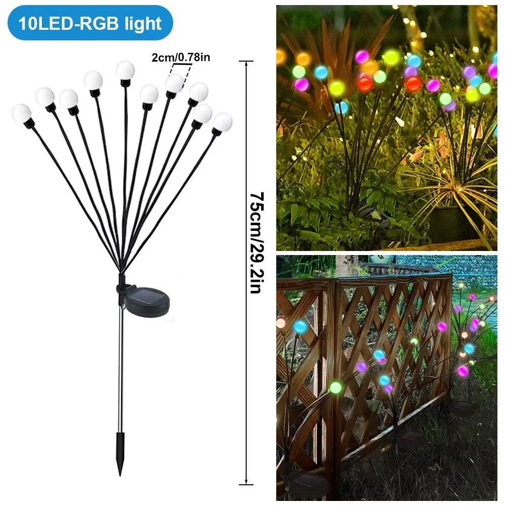 Solar LED-Qualle – Garten-Dekoration